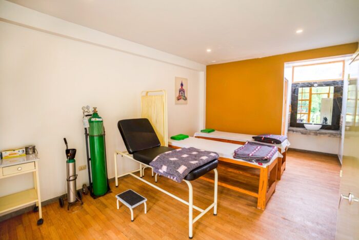 Ayahuasca Medical Equipment and massage room